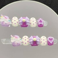 New Cute Sweet My Little Pony Children's Hand-Wear Nail Removable Anti-Bite aO9W