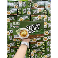 [NEW DATE : 04/2027] 💪🏻 ĐƯỜNG ĂN KIÊNG CỦA MỸ STEVIA IN THE RAW ZERO CALORIE SWEETENER HỘP 800 GÓI (800G) U.S.A 🇺🇸