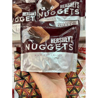 [NEW DATE : 06/2025] 🍫🥛 SOCOLA SỮA CỦA MỸ HERSHEY’S NUGGETS MILK CHOCOLATE SHARE PACK 289G U.S.A 🇺🇸