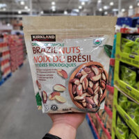 [NEW DATE : 06/2025] 🌰🫘 HẠT THÔNG QUẢ HẠCH HỮU CƠ CỦA MỸ KIRKLAND SIGNATURE ORGANIC WHOLE BRAZIL NUTS 680G U.S.A 🇺🇸