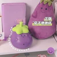 New Eggplant Mug ins Creative Coffee Mug Water Cup Birthday Gift Ceramic Cup High Aesthetic Cartoon Cute YULF