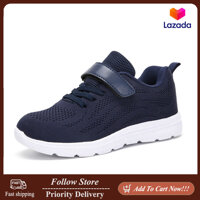 New Fashion Children Shoes Sneakers Kids Shoes Casual Shoes for Kids Sports Shoes Canvas Shoes Velcro Ultra Light School Student Shoes Suitable for 5-14 Years Old