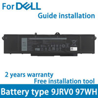 new For DELL Laptop battery Alienware M18 R1 M17 R5 AMD Precision 3561 3571 3581 3470 9JRV0 GRT01 97WH 64WH