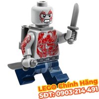 New Genuine LEGO Superheroes DRAX Minifigure split from 76081 Set (Bagged)