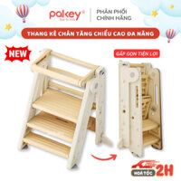 [NEW] Ghế Kê Chân Tăng Chiều Cao 3IN1 Cho Bé, Thang Kê Chân Vừa Là Ghế Ăn Dặm Tiện Lợi Có Đế Cao Su Chống Trượt - C002