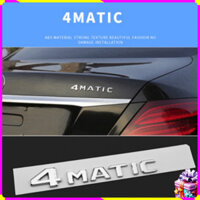 [NEW]  [GIÁ SỐC] Decal logo inox 3D cao cấp chữ nổi 4 MATIC dán xe đuôi xe ô tô G30209 (HÀNG LOẠI 1) .