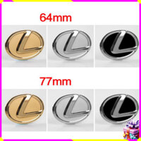 [NEW]  [GIÁ SỐC - HÀNG CHÍNH HÃNG]  Logo vô lăng xe ô tô biểu tượng Lexus, đường kính 64mm và 77mm .