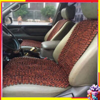 [NEW]  [GIÁ SỐC - HÀNG CHÍNH HÃNG] Sản Phẩm Đệm hạt gỗ tựa lưng massage lót ghế ô tô 100% gỗ Hương Nâu tự nhiên cao cấp