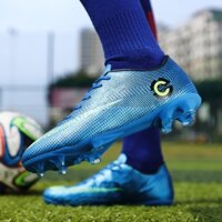 NEW Giày Bóng đá Mới đến Giày Nam Giày Nữ Giày Bóng đá Giày Futsal Giày đá Bóng Dài Spike ⁿ