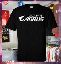 New Gigabyte Aorus Laptop Gaming Plus Size 100% Cotton Sport MenS T-Shirts Christmas Gift