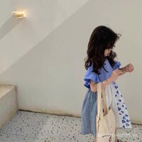 {New} girls' dress high-end feeling 2023 new fashionable fashionable Korean style children's dress small fresh baby Summer wear FV5Y