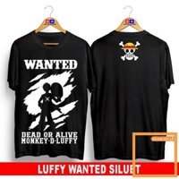 NEW -  [HoT ]Áo thun Luffy Wanted One Piece ngắn tay đẹp siêu ngầu giá rẻ nhất