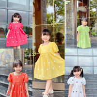 (NEW - HOT SUMMER) VÁY LINEN SOFIA THÊU HOA