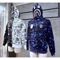 NEW [ HOT TREND 2020 ] Áo hoodie Bape camo siêu cấp mũ chùm .