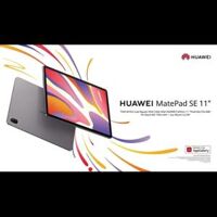 [NEW] HUAWEI MatePad SE 11”|Thiết Kế Kim Loại Nguyên Khối||Màn Hình HUAWEI FullView 11" Thoải Mái Cho Mắt|Pin Mạnh Mẽ 7700 mAh
