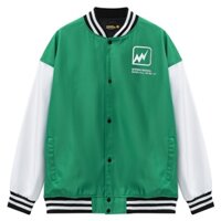 New Identity Baseball Jacket - Green