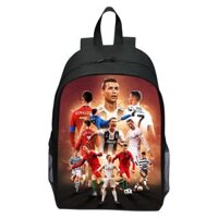 New in ngôi sao bóng đá ngoại vi trường Túi Messi Ronaldo mbappe NEYMAR sinh viên phim hoạt hình ba lô