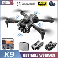 New K9 Drone 4K HD Dual Camera Quadcopter Obstacle Avoidance Foldable Optical Flow Positioning Remote Control Toy Vs Z90