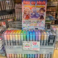 [NEW-LIMITED-2021] Copic Ciao Pastel Light Basic set nội địa nhật 12/24/36/72 màu ( Sale Japan Only )