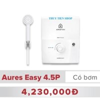 (NEW) Máy Ariston nước nóng trực tiếp Aures Easy 4.5P Có Bơm trợ lực, Dòng cơ bản Aures Easy 4.5P, 3 cấp số