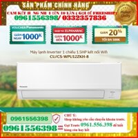 new Máy lạnh/ Điều hòa Panasonic CU/CS-WPU12ZKH-8 - 1.5HP - Một chiều - Inverter Wifi