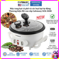 [NEW]  Máy rang hạt cà phê và các loại hạt tích hợp điều chỉnh thời gian thương hiệu Mỹ Cafemasy SCR-300B - Bảo Hành 12