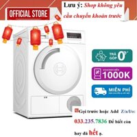 |new| Máy sấy ngưng tụ 8Kg Bosch WTN84201MY - Series 4