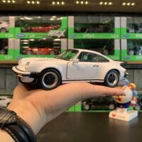 NEW Mô hình xe Porsche 911 1974 Turbo Welly tỉ lệ 1:24 màu trắng hàng cao cấp