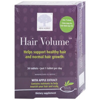 New Nordic Hair Volume giảm rụng tóc, làm đẹp tóc hộp 30 viên