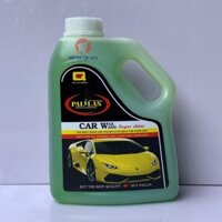(New) Nước Rửa Xe Bọt Tuyết Siêu Bóng Pallas 1.5 Lít Hương Táo, Dung Dịch Rửa Xe Ô Tô, Xe Máy Siêu Sạch