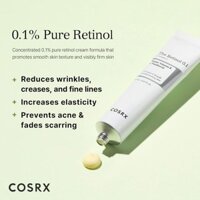 New Product#[3087People Collection]COSRX Retinol Night Cream0.1+Dimension E Eye&Neck Cream Face Cream Firming and Lifting a Alcohol20ml1mj