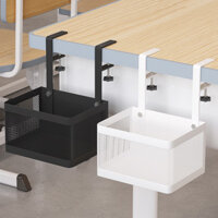 New Product#[3552Positive Review]Under Desk Storage Rack Cable Management Rack Workstation Modification Desk Side Organizer Magic Computer Desktop Hanging Storage Basket1mj