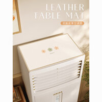 New Product#[97%Positive Rate]Vertical Air Conditioner Dust Cover Pad Waterproof Oil-proof Square Cabinet Machine Desk Mat Washing Machine Refrigerator Top Protection Cover Cloth1mj