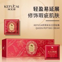 New Product#[Brightening Skin Color]Kefulai Queen Hundred Peptide Cream Moisture Replenishment Lifting and Firming Beauty Anti-Early and Old Lotion & Facial Cream Sets of Boxes for Women1mj
