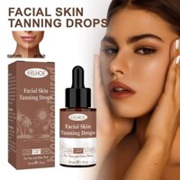 New Product#EELHOE Facial Tanning Essence Outdoor Sunbathing Skin Enhancing Beauty Bronzer Essence1mj