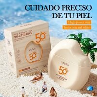 New Product#Full English SPF50+Rice Original Sunscreen Cream SADOER UV Protection Refreshing Sweatproof Student Military Training1mj