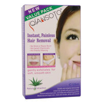 New Product#Installation QIANSOTO Aloe Vera Facial Hair Removal Cream Facial Beard Pubic Hair Can Be Used Gentle Hair Reduction Without Irritation1mj