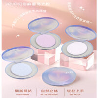 New Product#JOJO Iridescent Mochi Highlighter Powder Brightening Shimmer Matte Pearl Face Highlight Contour All-in-One Niche Authentic1mj