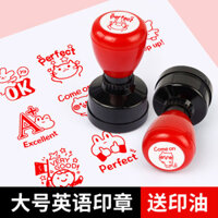 New Product#Large English Teacher Seal Teacher SealPASS good perfectComment Teacher Rewards Children4wu