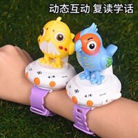 New Product#New Gugu Electric Talking Smart Toy Learning to Speak Dialogue Singing Children Baby Whistle Bird1mj