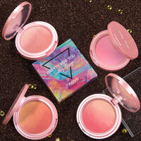 New Product#NOVO5259Sweet Pink Gradient Blush Nude Makeup Natural Good Complexion Two-Color Blush Palette Rouge Beauty Internet Celebrity1mj