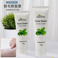 New Product#Post-Epilation Repair Cream Gentle Hot Wax Beeswax Bean Soothing Moisturizing Repair Nourishing Unisex Full Body Underarm Hair Removal Cream1mj