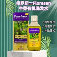 New Product#Russia floresan Imported Natural Burdock Organic Shampoo Anti-Hair Loss Strengthen Hair Nourish Scalp250ml1mj