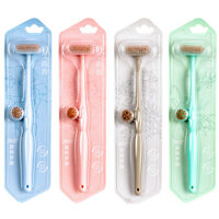 New Product#[Soft bristle mouthguard]360Degree Toothbrush Rotating Soft Brush Toothbrush Replaceable Arc Bruch Head Babies' Brushing Toothbrush Independent Packaging Soft Hair4mj