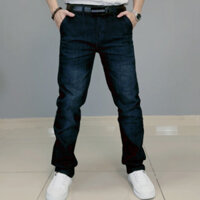 (NEW) Quần Jean Nam Túi Xéo Màu Xanh Đen (XANH NAVY) Mẫu Quần Jean Hot Trend (Hình Tự Chụp)