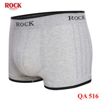 New quần sịp dành cho nam cao cấp Boxer Seamless ROCK 516 không đường chỉ may cotton 100% thấm hút, thoáng mát thoải mái