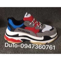 NEW 💯 Rẻ nhất VN [SALE SỐC-SẴN HÀNG] GIÀY TRIPLE S đỏ xanh size 36->44 NAM NỮ [a862] ❕ J : ࿄ ' .