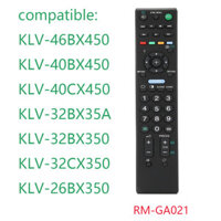 New replacement LCD TV for Sony remote control RM-GA021 Compatible model KLV-46BX450 KLV-40BX450 KLV-40CX450 KLV-32BX35A KLV-32BX350 KLV-32CX350 KLV-26BX3