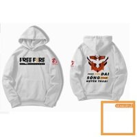 NEW -  SALE- Áo Hoodie Trắng FREE FIRE Sống Dai Thành Huyền Thoại Vải Nỉ Mềm Mịn Cao Cấp '- áo cực chất