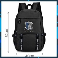 NEW SALE -  Balo in hình Attack on Titan độc đẹp giá rẻ  / gia tôt nhất